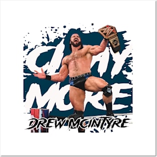 Drew Mcintyre Claymore Posters and Art